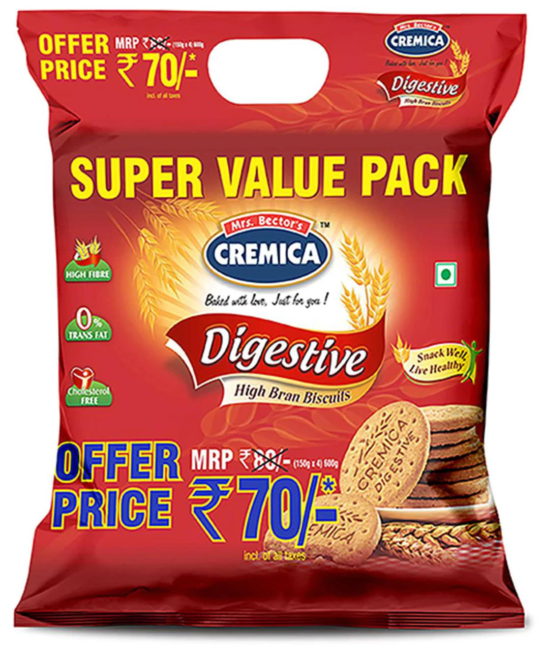 CREMICA DIGESTIVE 600g